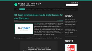 
                            6. TES Teach with Blendspace: Create Digital Lessons for your ... - Blendspace Sign In