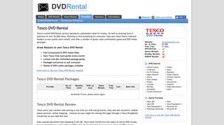 
                            1. TESCO DVD Rental Review, Deals & Information On The ... - Tesco Dvd Rental Portal