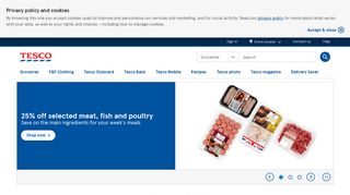 
                            7. Tesco - Supermarkets | Online Groceries, Clubcard & Recipes - Tesco Shares Login