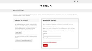 
                            6. Tesla Finance payment portal - Tesla Solar Portal