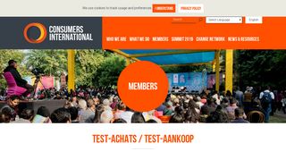 
                            4. Test-Achats - Belgium - Consumers International - Www Test Achats Be Portal