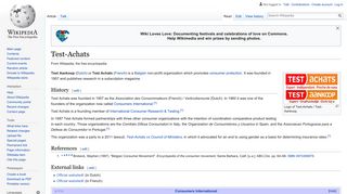 
                            7. Test-Achats - Wikipedia - Www Test Achats Be Portal