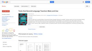 
                            5. Tests that Second Language Teachers Make and Use - Itest 7 Teacher Portal