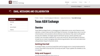 
                            7. Texas A&M Exchange | IT.tamu.edu - Tamu Exchange Email Portal