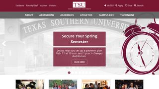 
                            5. Texas Southern University - Mytsuweb Login