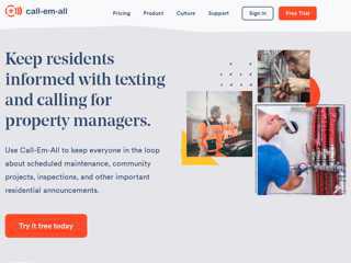 Texting & Calling for Property Managers | Call-Em-All