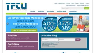 
                            2. TFCU - The Credit Union For You - Tfcu Credit Union Portal