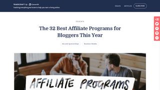 
                            7. The 32 Best Affiliate Programs for Bloggers (in 2020) - Adobe Affiliate Portal