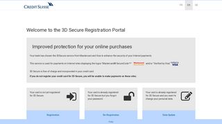 
                            2. the 3D Secure Registration Portal - 3d Secure Portal