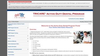 The Active Duty Dental Program - Civilian Dentists - TRICARE ... - Addp Login
