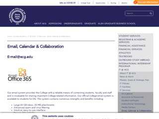The American College of Greece  Email, Calendar ...