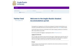 
                            1. the Anglia Ruskin Student Accommodation portal - Aru Accommodation Portal