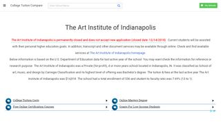 
                            9. The Art Institute Of Indianapolis - Permanently Closed - Art Institute Of Indianapolis Portal