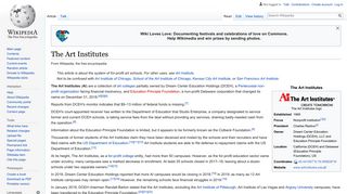 
                            6. The Art Institutes - Wikipedia - Art Institute Of Austin Portal