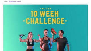 
                            3. The ASN 10 Week Challenge - Australian Sports Nutrition - Asn 10 Week Challenge Portal