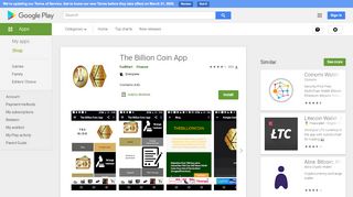 
                            5. The Billion Coin App - Apps on Google Play - The Billion Coin Wallet Portal