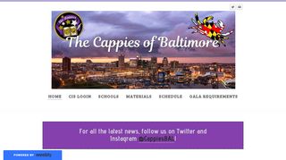 
                            5. The Cappies of Baltimore - Home - Cappies Cis Portal