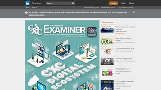 
                            5. The Caribbean Examiner - CXC Digital Ecosystem - SlideShare - Www Cxc Markers Portal