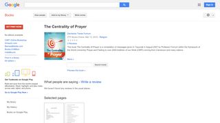 
                            7. The Centrality of Prayer - Ashbury Publishing Portal