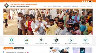 
                            1. The Chief Electoral Officer of Andhra Pradesh - Www Apceo Nic In Portal