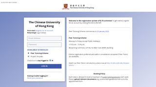 
The Chinese University of Hong Kong  
