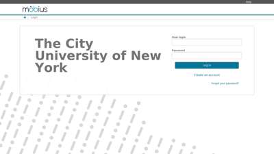 The City University of New York - Login