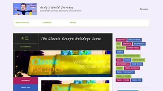 
                            1. The Classic Escape Holidays Scam – Andy's World Journeys - Classic Escapes Portal