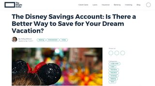 
                            8. The Disney Savings Account: Is There a Better Way to Save ... - Disney Savings Account Portal