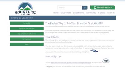 The Easiest Way to Pay Your Bountiful City Utility Bill