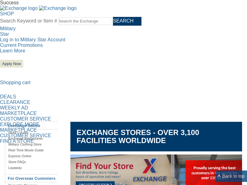 
                            4. The Exchange | Exchange Stores - shopmyexchange.com