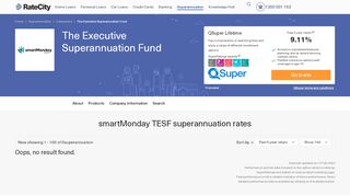 The Executive Superannuation Fund - RateCity - The Executive Superannuation Fund Portal
