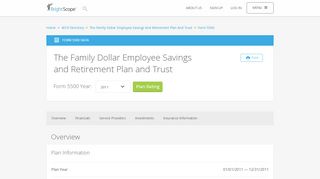 
                            6. The Family Dollar Employee Savings and Retirement Plan ... - Family Dollar 401k Portal
