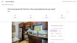 
The Four - Jacksonville, FL apartments for rent  
