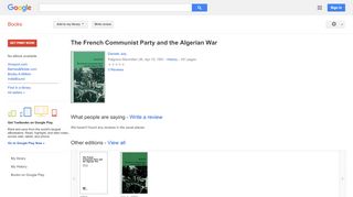 
                            7. The French Communist Party and the Algerian War - Pcf Outlook Login