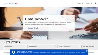 
                            4. The Global Research team at BofAML - Campus – Bank of America - Bank Of America Merrill Lynch Research Portal