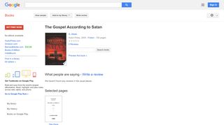 
                            8. The Gospel According to Satan - Skyward Goshen Portal