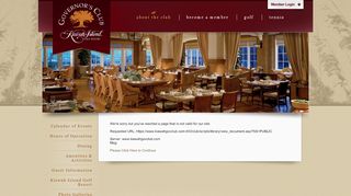 
                            5. The Governor's Club Guest Information - Governors Club Kiawah Portal