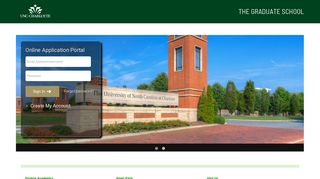 
                            8. The Graduate School at UNC Charlotte - Uncc Portal Portal