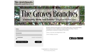 The Groves Homeowners, Inc. Login - dwellingLIVE