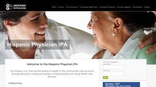 
                            1. The Hispanic Physician IPA - Hispanic Physicians Ipa Provider Portal