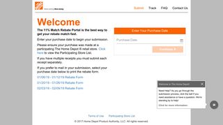 
                            2. The Home Depot Rebate Center - Home Depot Rebate Portal