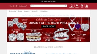 
                            8. The Jewelry Exchange is the Nations #1 Diamond Store. - Diamond Exchange Portal