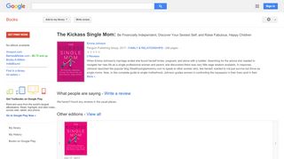 
                            3. The Kickass Single Mom: Be Financially Independent, Discover ... - Kickass Account Sign Up