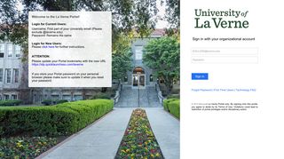 the La Verne Portal! - Ulv Portal Sign In