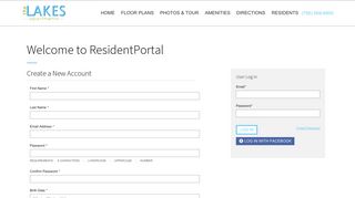 
                            5. The Lakes - ResidentPortal - Chenal Lakes Resident Portal