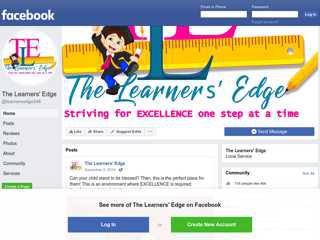
                            6. The Learners' Edge - Home | Facebook