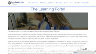 
                            1. The Learning Portal | Kunskapsskolan - Ked Learning Portal