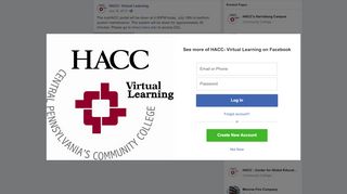 
                            10. The myHACC portal will be down at 4:00PM... - HACC- Virtual ... - Hacc Portal
