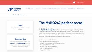 
                            2. The MyHQ247 patient portal | Health Quest Patient Center - Healthquest Portal