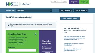 
                            5. The NDIS Commission Portal - National Disability Services - Ndis Commission Portal